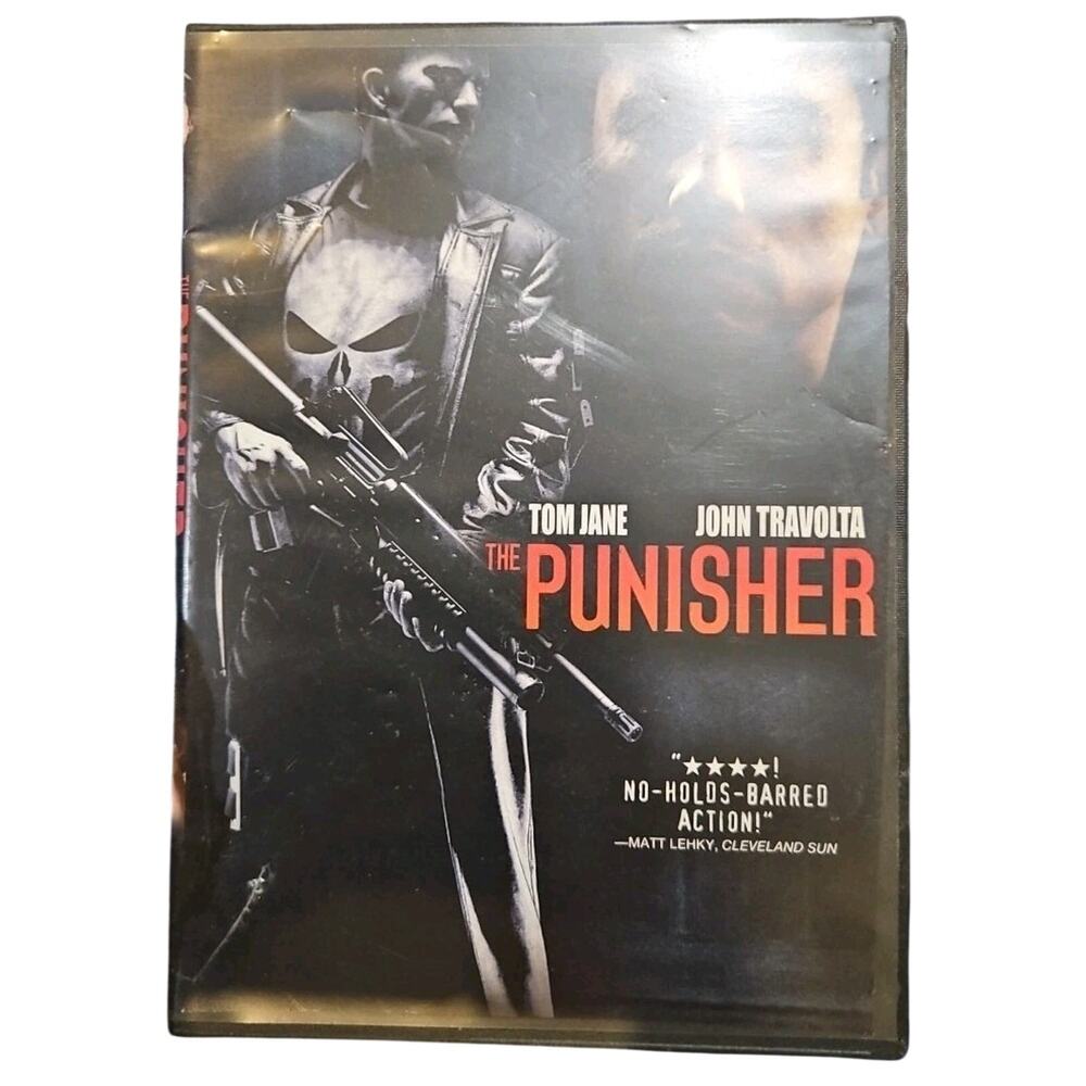 The Punisher (DVD, 2004) Slim case tested cropped artwork